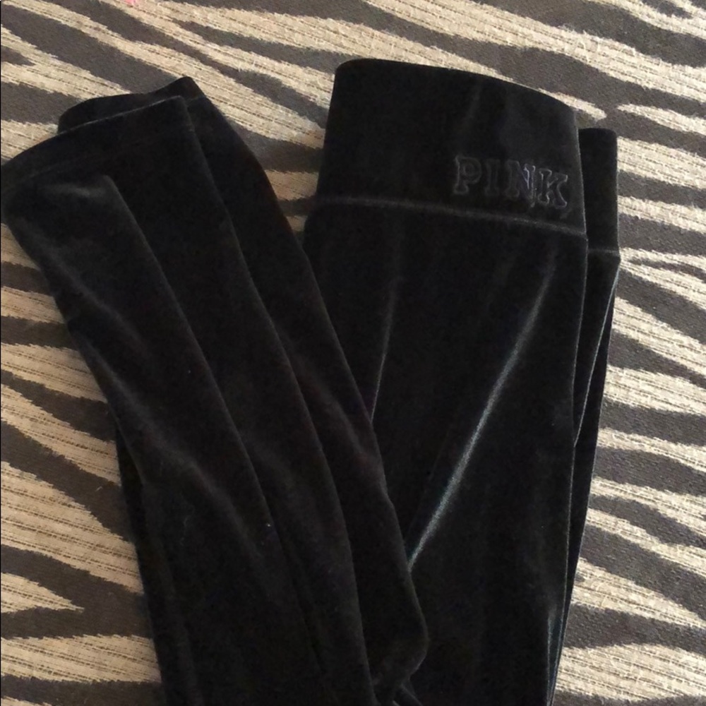 Victoria secret PINK velvet leggings